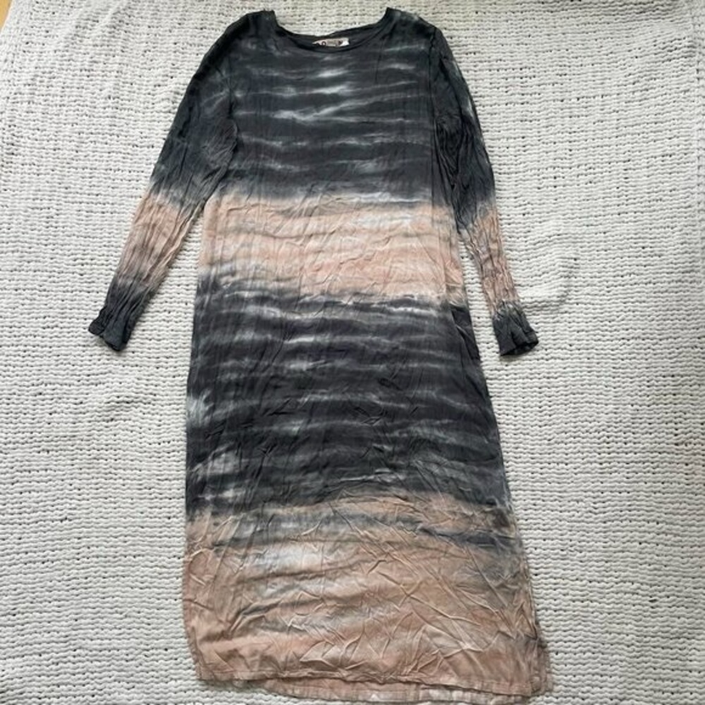Anthropologie Dolan Trina Tie Dye Midi Dress Medium